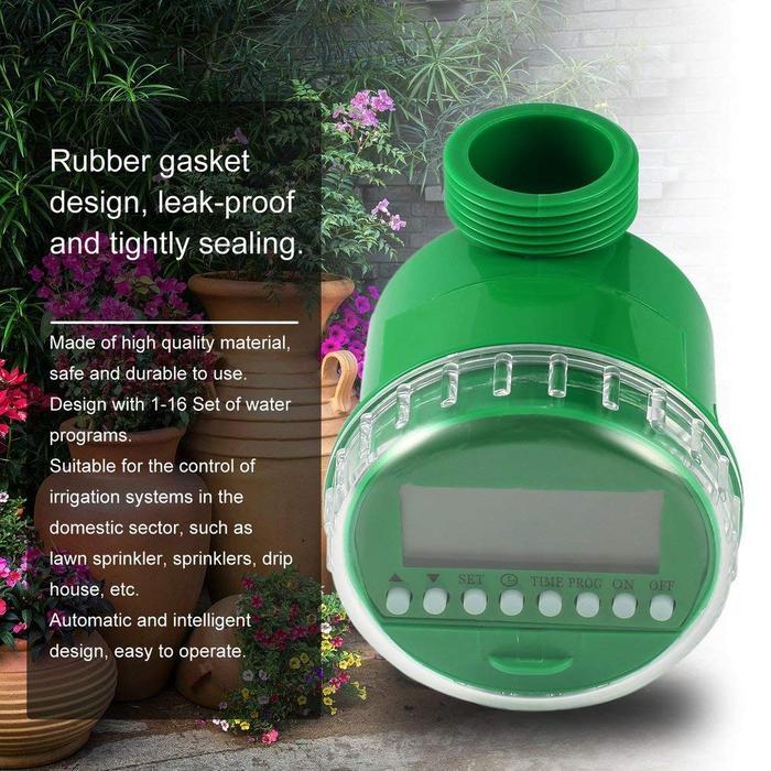 KRAN AIR OTOMATIS DIGITAL WATER TIMER LCD PENGATUR PENYIRAMAN TANAMAN