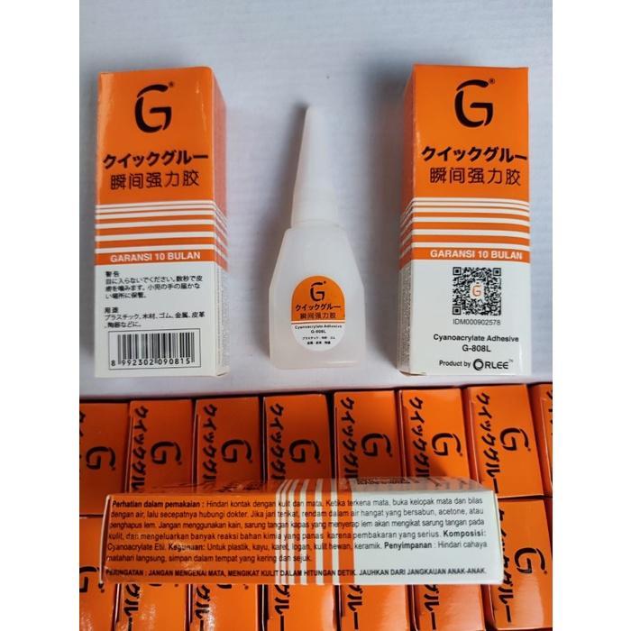 1 DUS ISI 50 BOTOL LEM KOREA / LEM SUPER - LEM CINA - PRODUKSI ORLEE - HARGA GROSIR TERMURAH