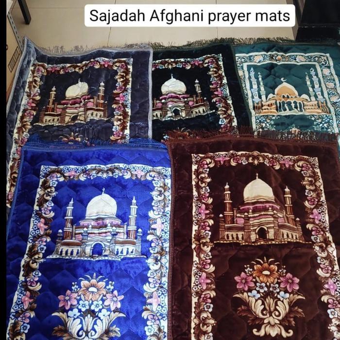 DISKON SAJADAH AFGHAN PRAYER MATS READY STOCK