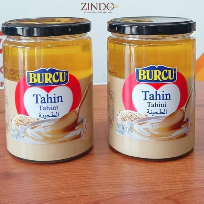 TAHINI - PASTA WIJEN BURCU SESAME PASTE 550GR INSTAN