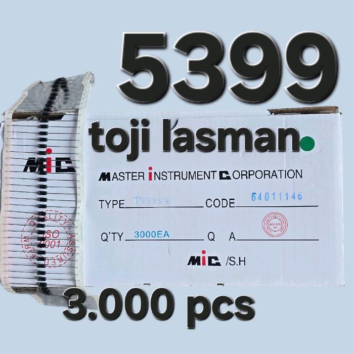 Murah ( 3.000 pcs 1N5399 ) 1 kotak diode 1n 5399 original mic penyearah silicon dioda 2A 2 A ampere