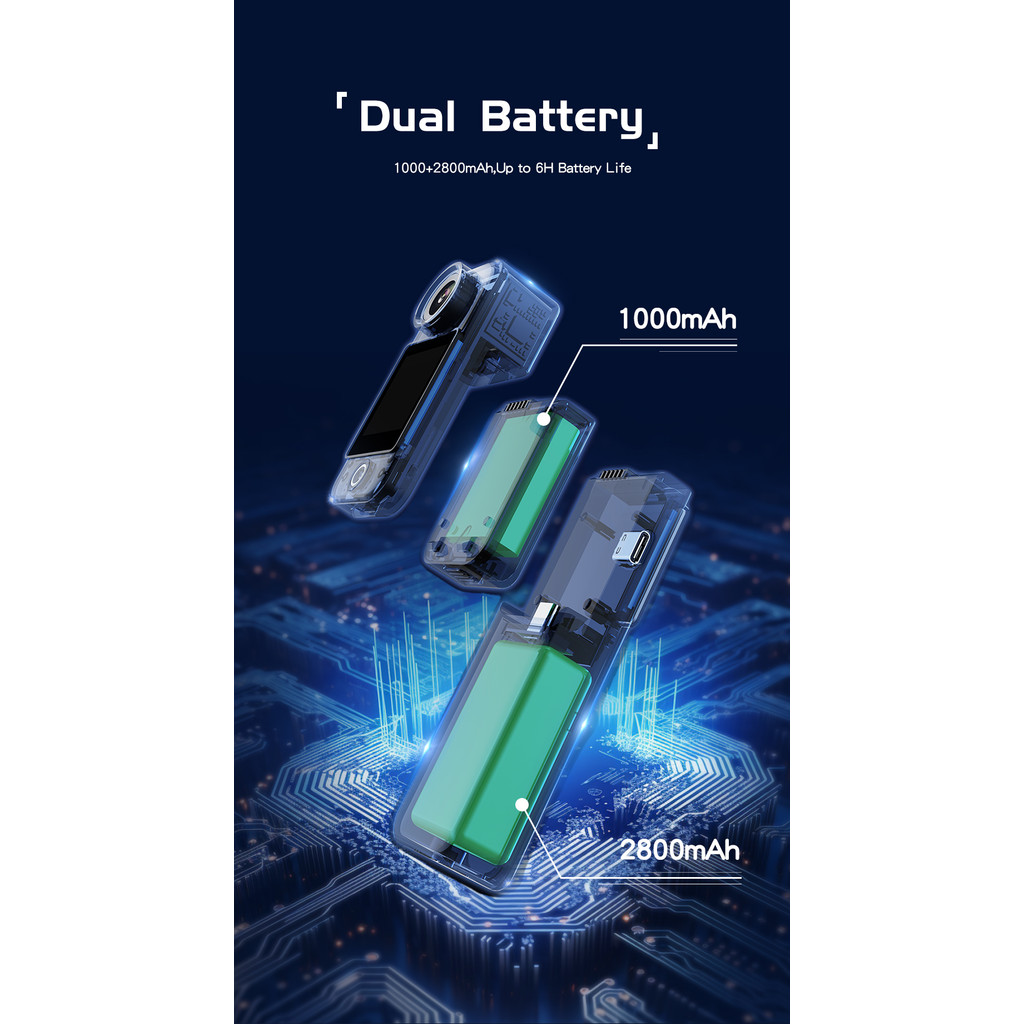 SJCAM C300 Pocket Action Camera 4K 30FPS 6-Axis GYRO Image Stabilization Super Night Vision 5G WiFi