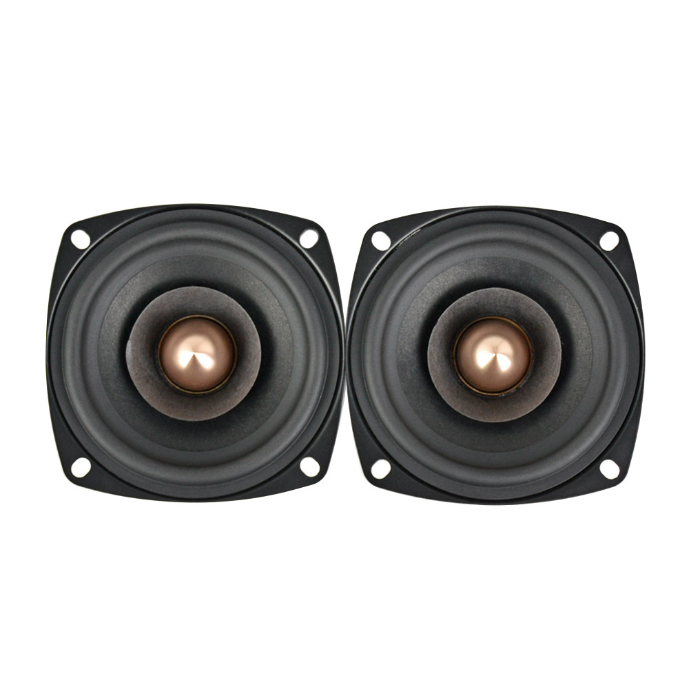 AIYIMA 2Pcs 3 Inch 4 Ohm 8 Ohm 15W Audio Speaker Full Range Sound Speaker HIFI Bullet Treble