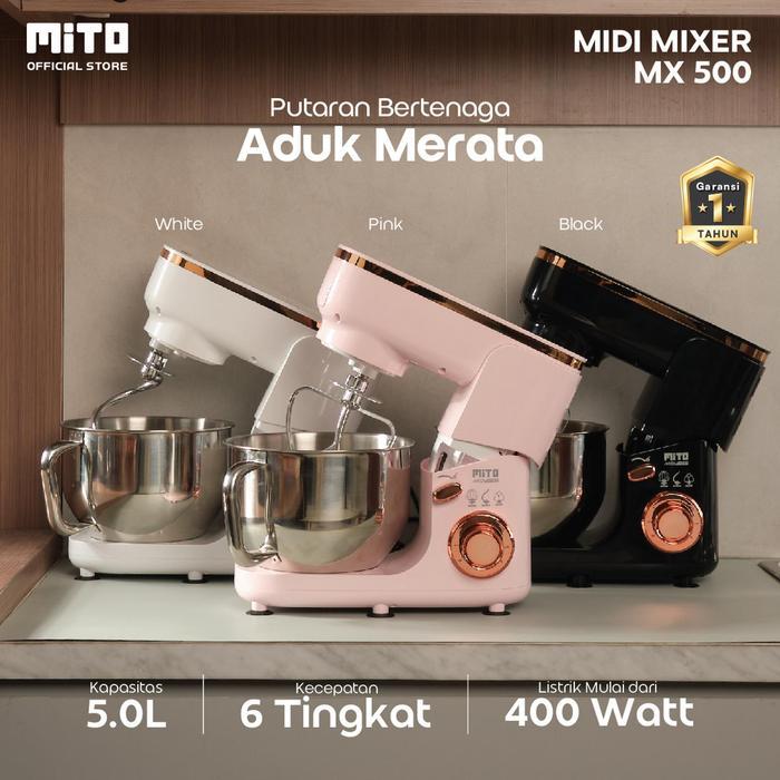 Stand Mixer Mito MX 500 5 Liter Mixer Berdiri Mito Jumbo Adonan Kue