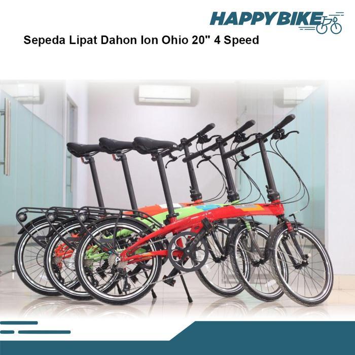 Dahon Ion Sepeda Ohio 9 Speed 20" Alloy Folding Bike