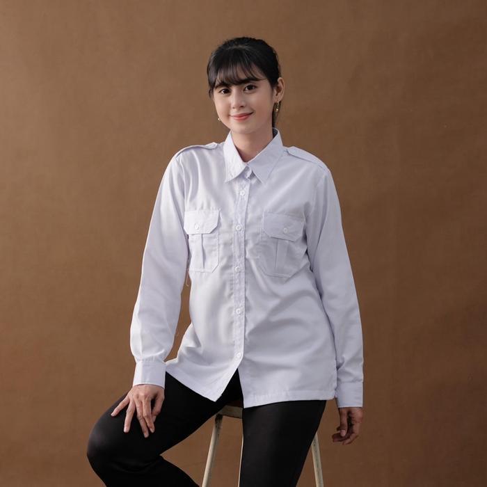 Seragam Putih Kerja Wanita PDH Seragam Guru PDH Seragam PNS PDH