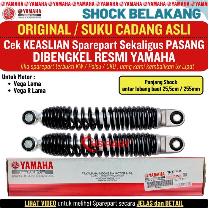 Shock Shockbreaker Belakang Vega Lama Vega R Lama Original Yamaha 100%