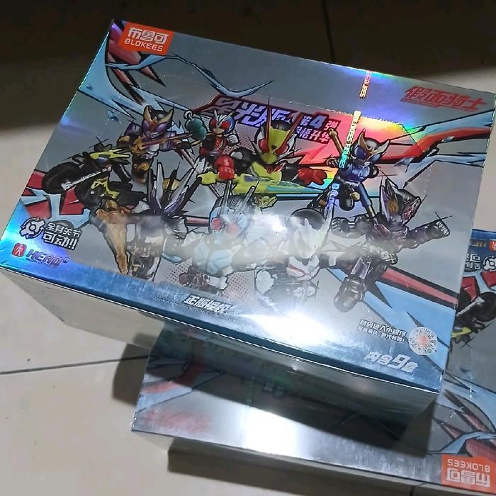 Ready Blokees Kamen Rider Starlight 04 Zero One Arc One Kuuga Titan Kuuga Dragon Riderman