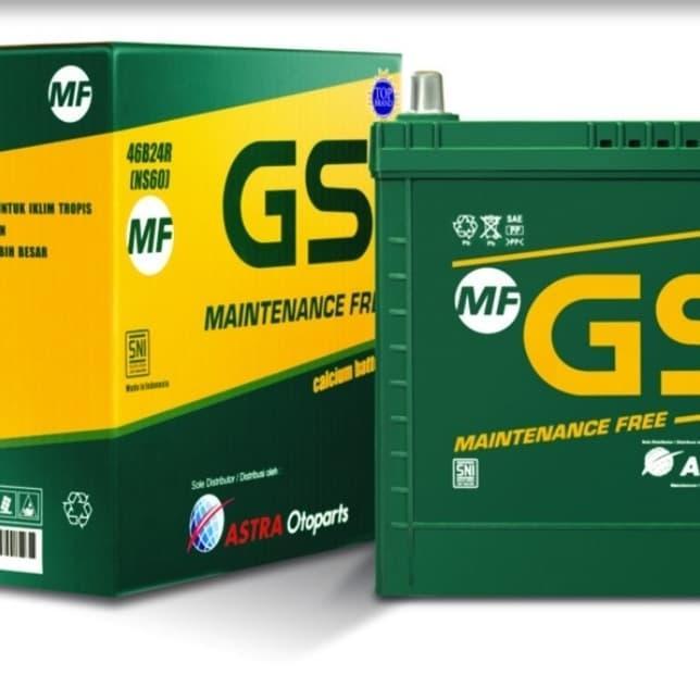 Aki Mobil Ns60 L Kering Gs Asli