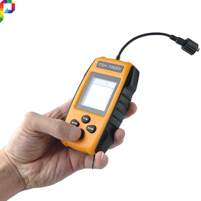 Portable Fish Finder Radar Gps Alarm Sonar Pelacak Detektor Pencari Ikan Laut Danau 2.0 Inch