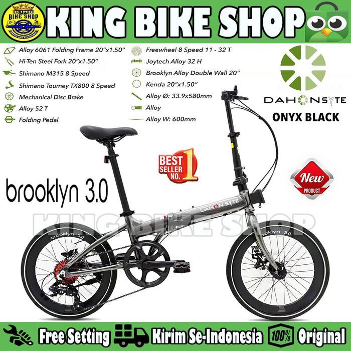 Sepeda Lipat DAHON SYTE BROOKLYN 3.0 Foldingbike Ukuran 20 Inch