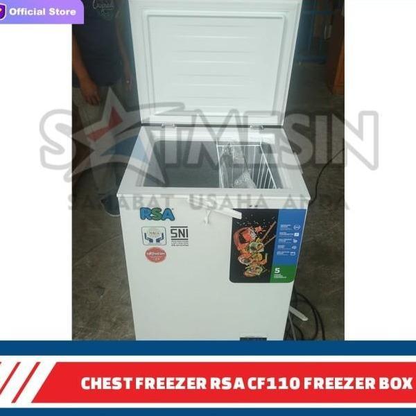 Satmesin Chest Freezer RSA CF110 Freezer Box RSA CF 110 Garansi