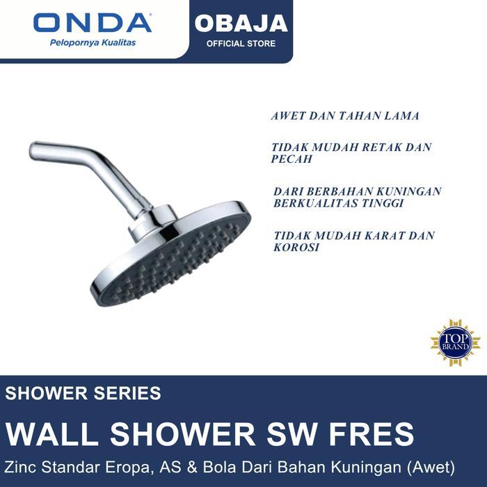Wall Shower SW Fres Onda / Wall Shower Onda / Shower Mandi SW Fres Onda