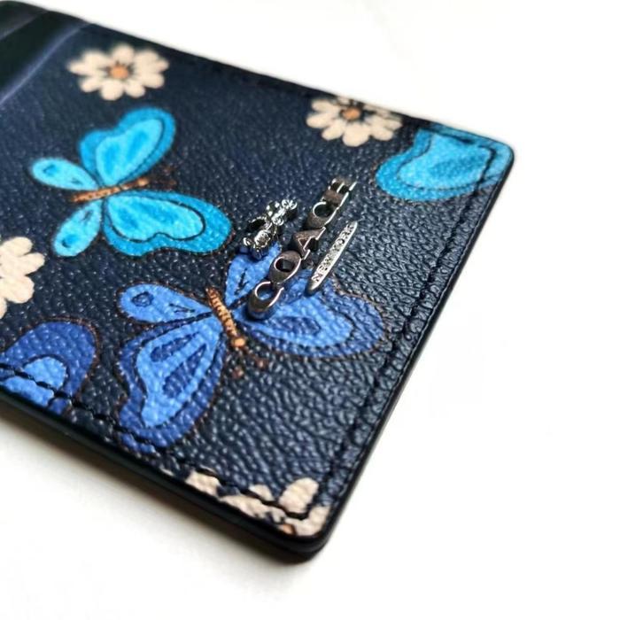 COACH 3D Metal LOGO Card Holder ID Lanyard Name Tag