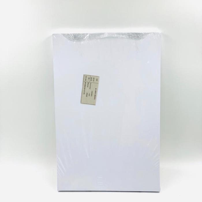 KERTAS SAMPUL COVER JILID BUFALO BUFFALO BC FOLIO F4 WARNA PUTIH FOLIO