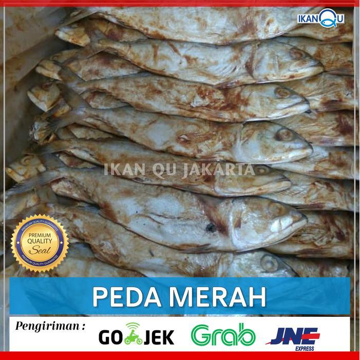 IKAN ASIN - PEDA MERAH (500G) / IKAN ASIN PEDA MERAH / PEDA MERAH ASIN