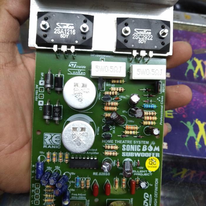kit aktif subwoofer
