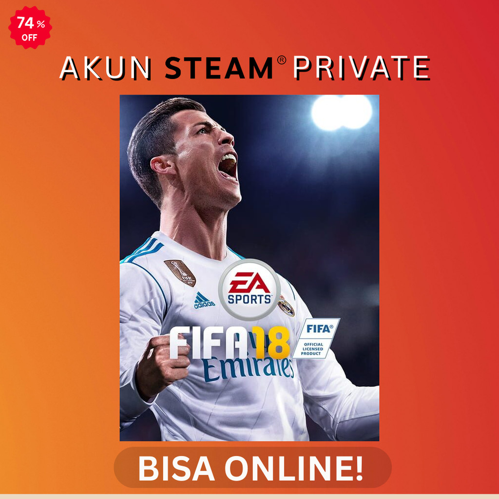 FIFA 18 (Global) - Steam PC Original - Akun Private Online