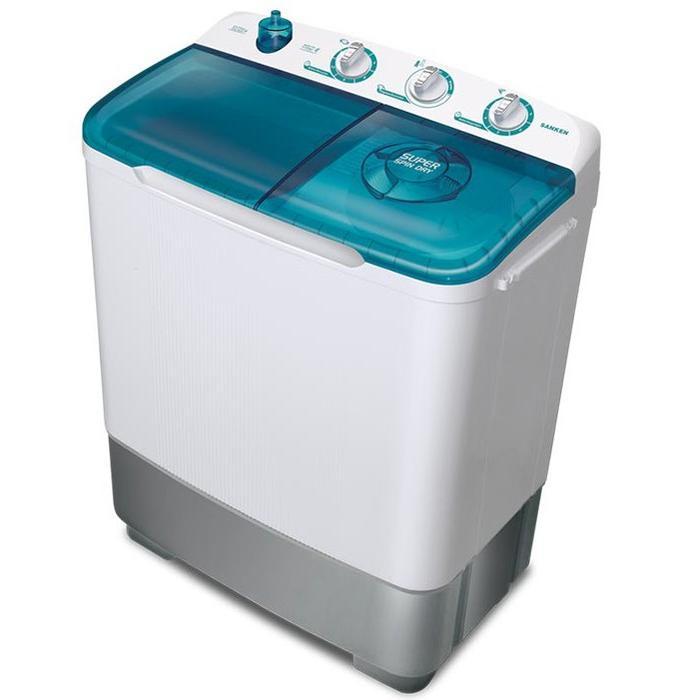 Mesin Cuci Sanken TW 8800ETG / TW8800ETG Mesin Cuci 2 Tabung 7 Kg