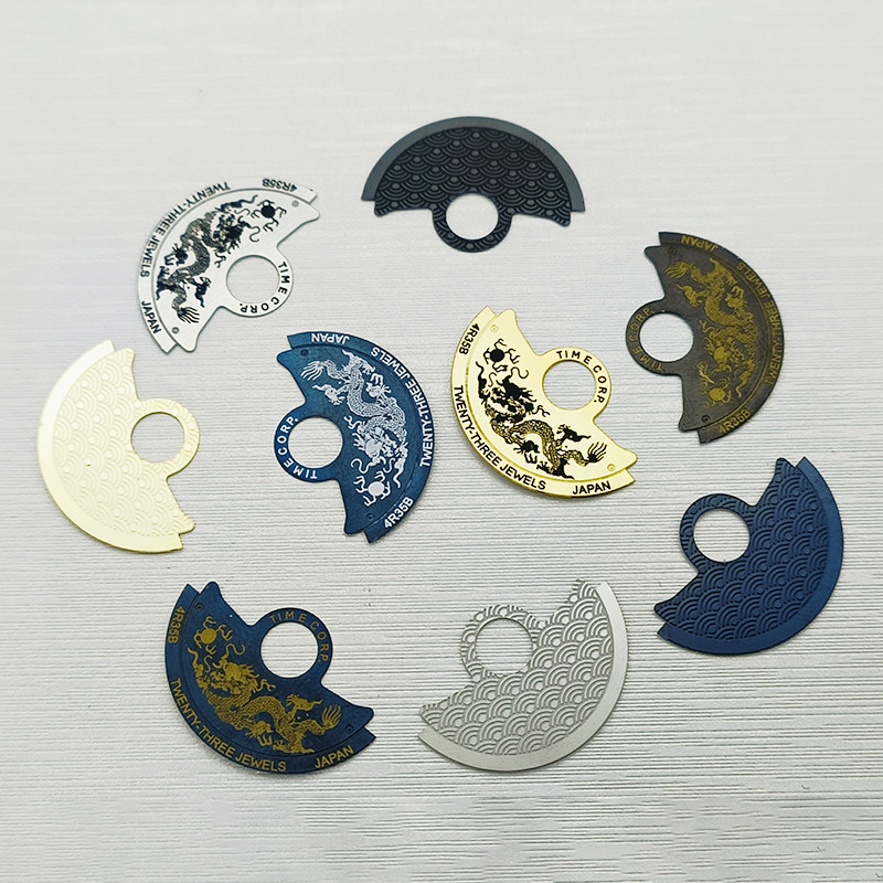 Nh35 Nh36 Movement Guard Automatic Hammer Rotor Metal Patch Fits Nh36 Nh35 4R35 4R36 Movement Skx007