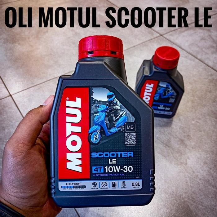 OLI MOTUL SCOOTER LE 10/30W 0,8/1 LITER OLI MOTOR MATIC MOTUL