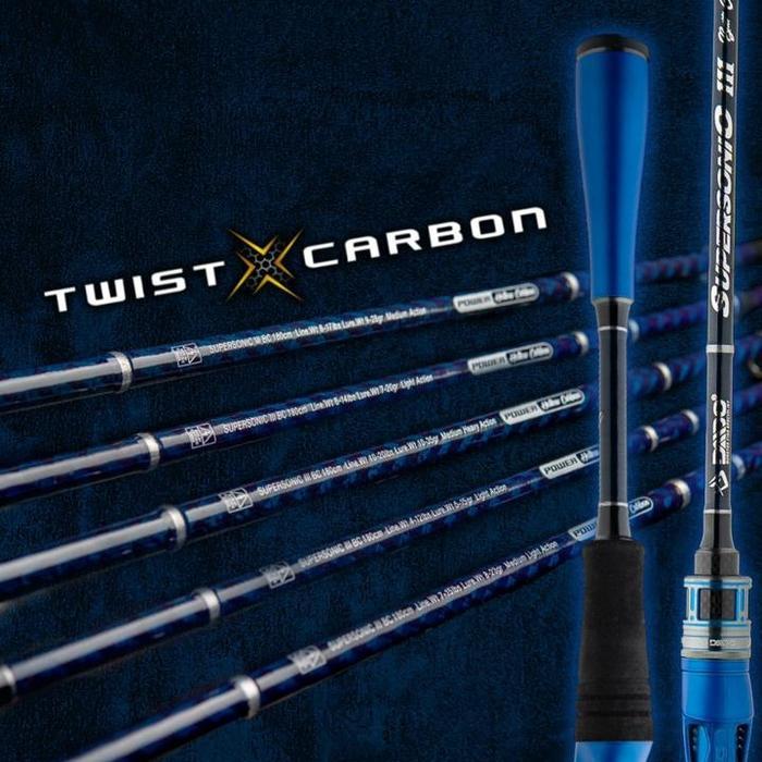 Joran Pancing Bc Daido Supersonic Iii 3 180Cm Pro Series Baitcasting (4-12Lbs - 10-20Lbs) Fuji -