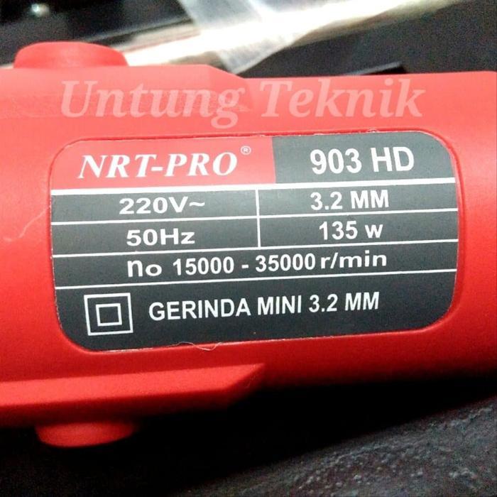 Nrt-Pro Mini Grinder Set 40Pcs - Mesin Mini Gerinda - Bor Cun Tuner Terbaik