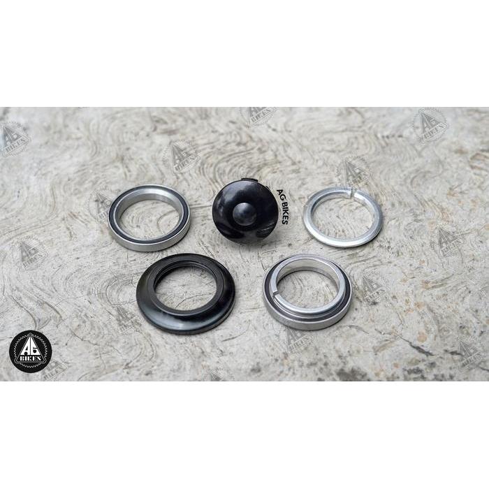 Frame + Fork Sepeda Fixie Tsunami Snm300 Pola Baru Warna Keren