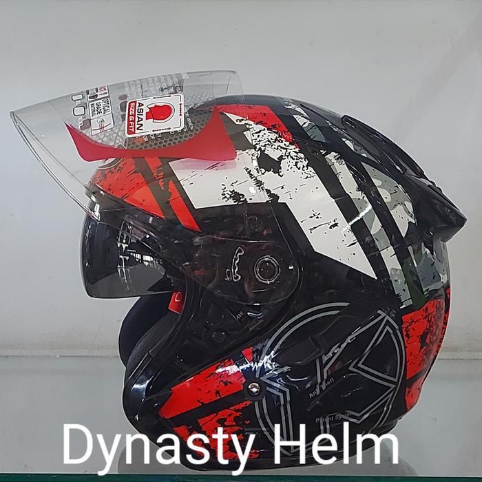 Kyt Galaxy Flat R Motif Black/Red #5