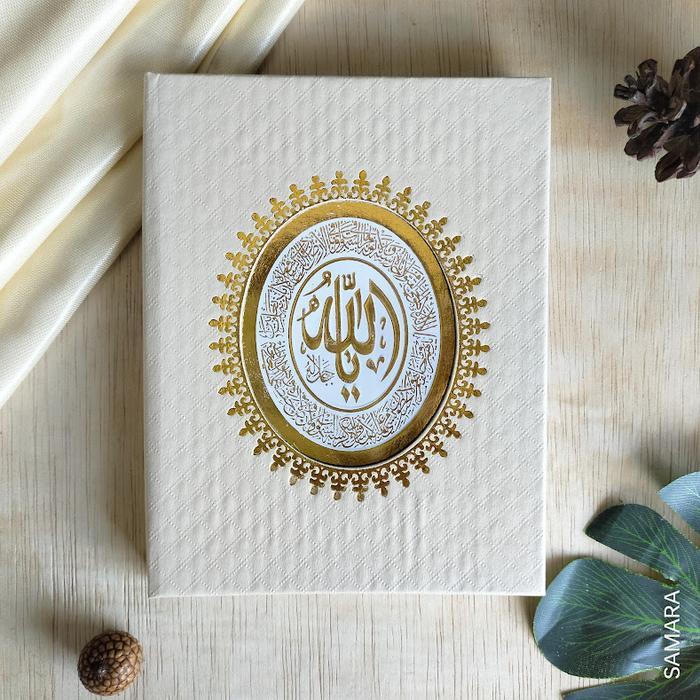 New 10 pcs Buku Yasin dan Tahlil Hardcover lengkap foto almarhum custom Putih Quran