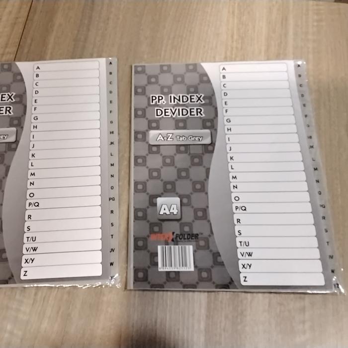 #@#@#@#@] Devider pvc A4 alphabet