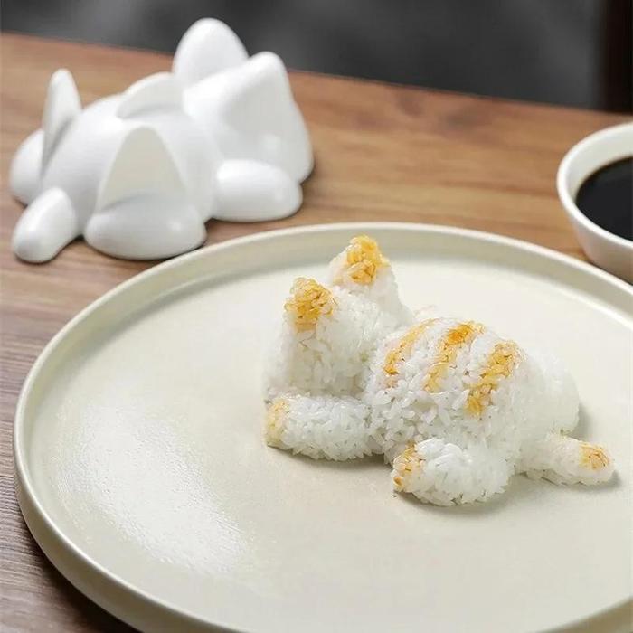 Cetakan Bento Nasi Cetakan Nasi Bentuk Hewan Cetakan Bento Kucing Cetakan Nasi Bento