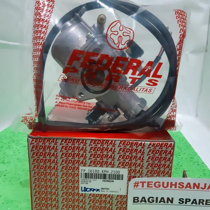 Karbulator / Karburator Assy Kph Karisma Supra X 125 Original Federal