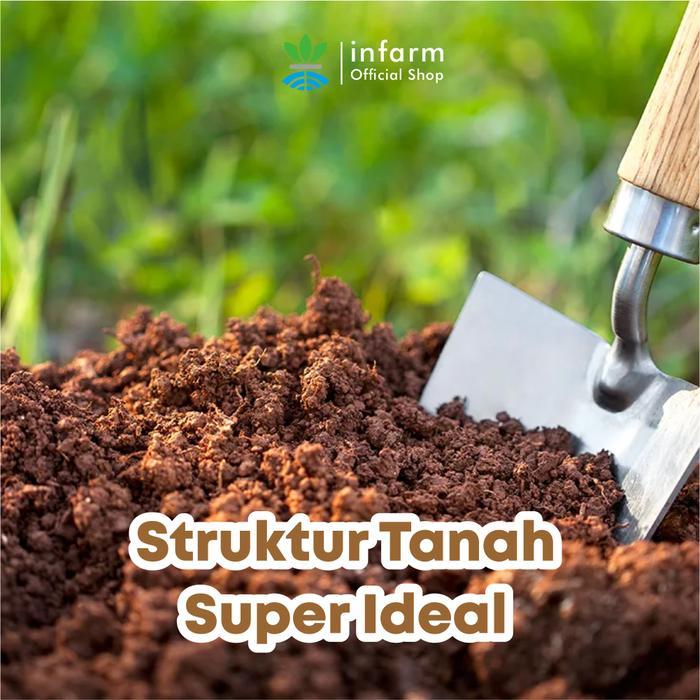 INFARM - Media Tanam Siap Pakai 10L Premium dengan Mikroorganisme Penyubur Media Tanam Siap Pakai