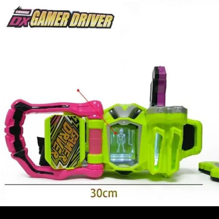 Mainan Sabuk Kamen Rider Ex- Aid Recash Dx Game Driver Pasti Ori