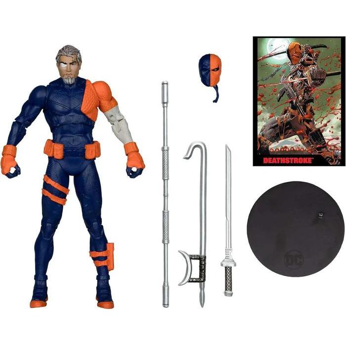 Mcfarlane Toys Deathstroke Dc Page Punchers: Dc Rebirth 7" Action Figure