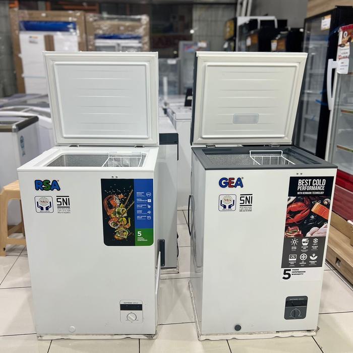 Gea RSA Freezer Bak 100Liter Chest Freezer 100 Liter - GEA