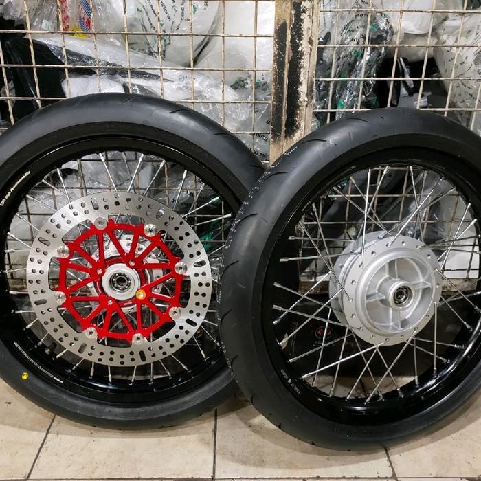 Paket Velg Cb Herex Gl 100 Gl pro Tdr ban mp27