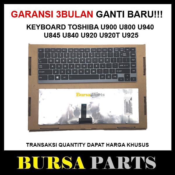 Keyboard Toshiba U900 U800 U940 U845 U840 U920 U920T U925