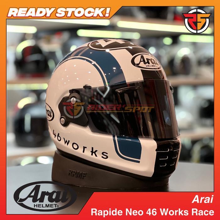 Helm Arai Rapide 46 Works Race Helmet Classic Retro Helmet