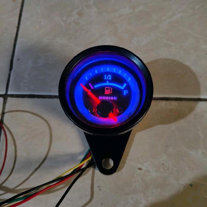 Best Seller Speedometer Fuel Meter 2In1 Digital Rpm Plus Amper Bensin Led Universal Motor/Mobil Dill