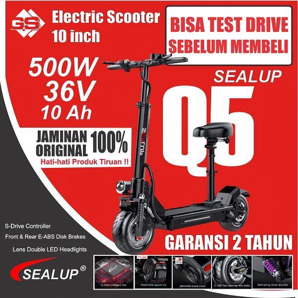 SEALUP Q5 SKUTER LISTRIK / ELECTRIC SCOOTER / SKUTER ELEKTRIK