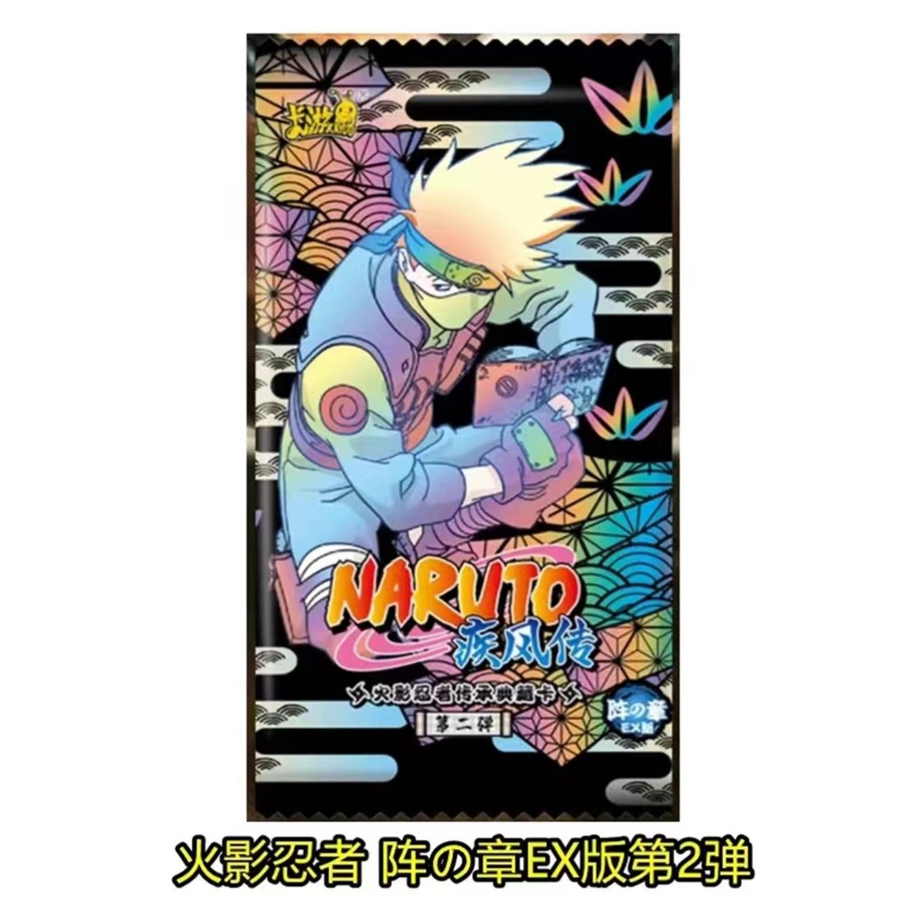 Genuine Kayou Naruto Card Rare EX Packs Chapter Of The Array Box Added SE BP SP Collection Cards Toy