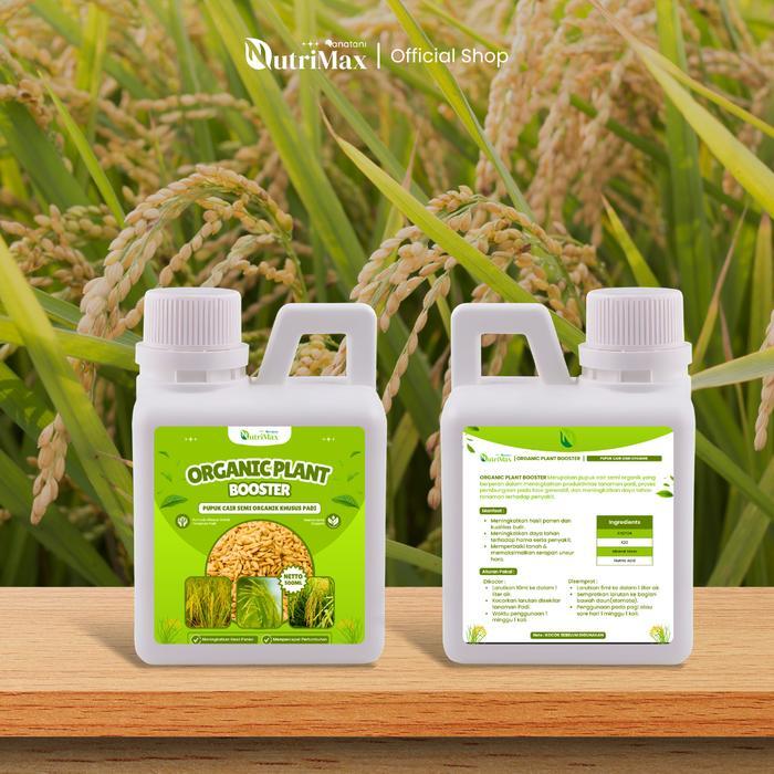 Serasiinspace Nutrimax Organic Plant Booster Padi 500 Ml - Pupuk Organik Cair Padi - Mempercepat