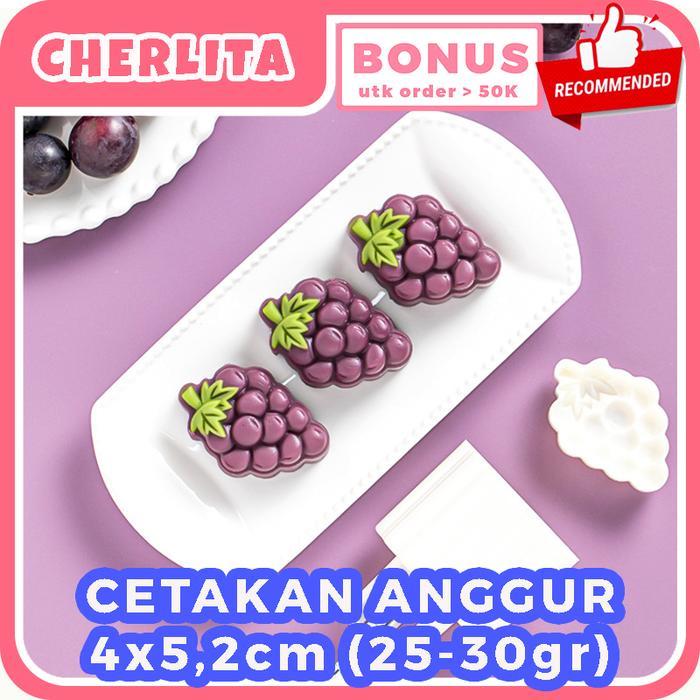 Cetakan Anggur Grape Crab Nastar Kue Kering Unik Lucu Import Mold