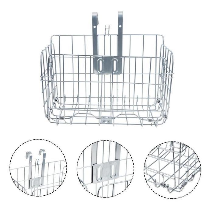 Premium Keranjang Sepeda Lipat Foldable Bicycle Rack Depan Belakang Mtb Original