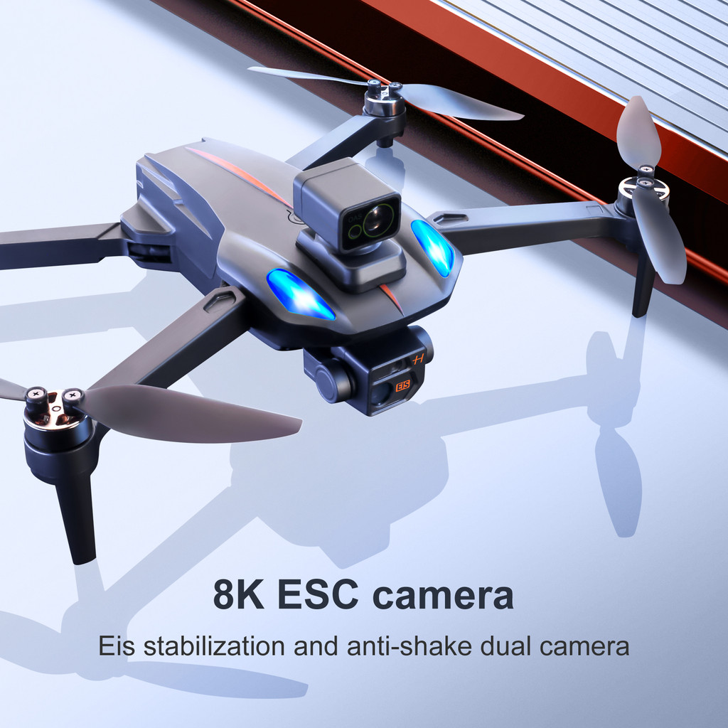 K911 MAX GPS Drone 8K Professional 360 Obstacle Avoidance Dual HD Camera Brushless Motor Foldable