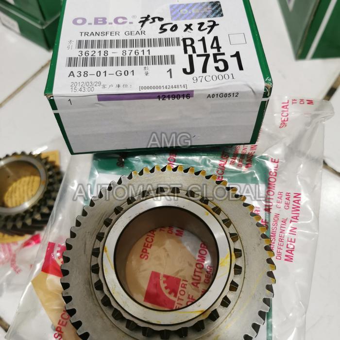 Gigi Transfer Taft Badak F50 36218-87611 50X27