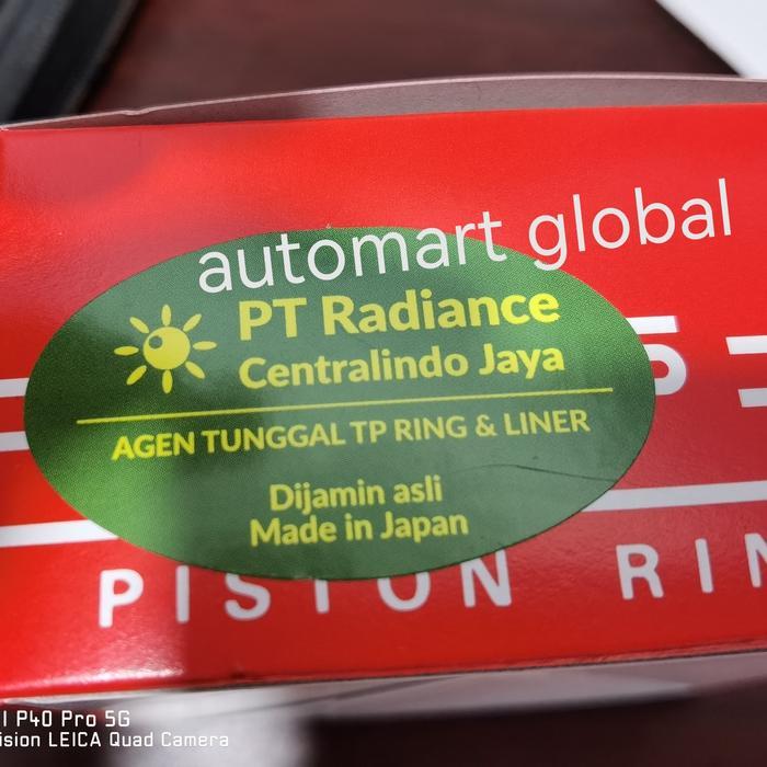 Ring Piston Kijang Diesel 2L 7K Diesel Tp Japan