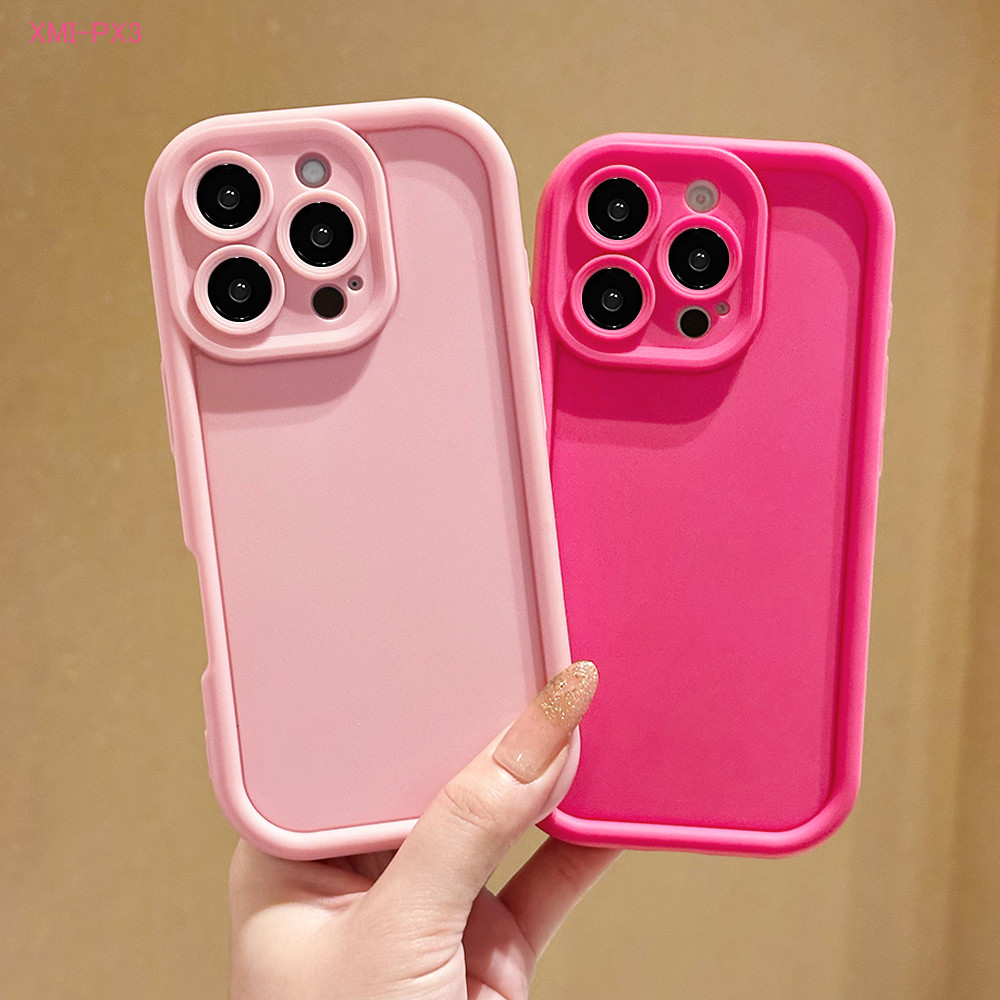 Softcase Tepi Tebal Tahan Gores Casing Hp For Xiaomi Poco X3 C71 C65 C75 M6 M3 M5S NFC Pro 5G 4G Cas
